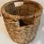 TARGET ROUND WICKER BASKET WITH INTEGRATED WOOD HANDLES 5 thumbnail