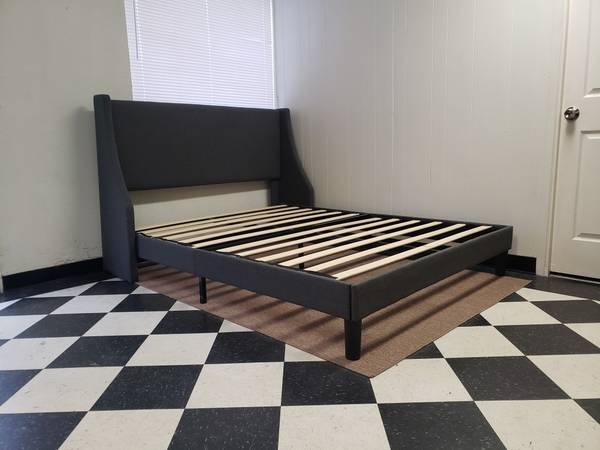 Queen size bed frame - can DELIVER almost anywhere for $20 extra 1
