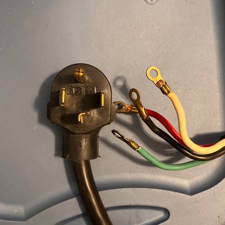 Dryer Cord 4-Wire 1