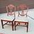 Pair  DREXEL  Early 20th Century Antique Mahogany Shield Back Chairs 11 thumbnail