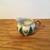 Creamer ~Green & White ~ Japan ~ 🌷🍃🌸🍃🌷Hand Painted Flowers Gold t 2 thumbnail