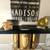 Console Table Mitchell Gold Bob Williams Brass Black Quartz Credenza 1 thumbnail