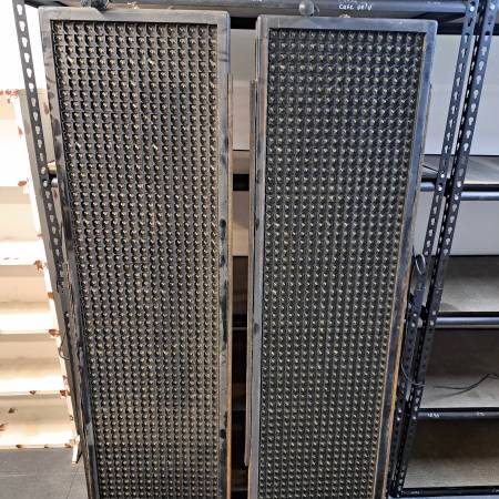 LED Signs, 2 panels 19 x 69 each 1