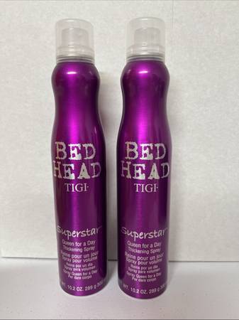 Two TIGI Bed Head Superstar Queen For A Day Thickening Spray 10.2 oz 1
