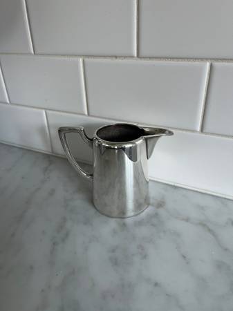 creamer sterling silver German c.1900 1