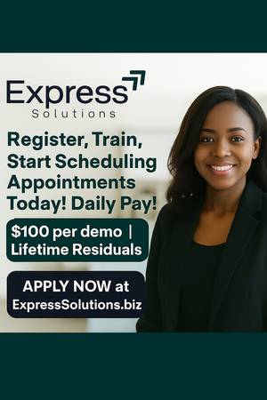 $100 DAILY PAY: Software Demo Specialists + LIFETIME RESIDUAL INCOME 1