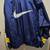 VTG 90s Nike Zip Up Windbreaker Jacket Adult L Blue Yellow White Tag Relaxed 6 thumbnail