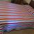 Red, White, & Blue Striped Afghan Blanket, Double Bed, Washable 4 thumbnail