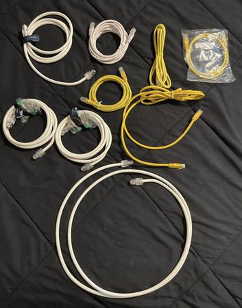 Coax and RJ45 Cables 1