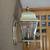 OUTDOOR PORCH LIGHT ❋ carriage style,shiny brass,clear glass,for wall 2 thumbnail