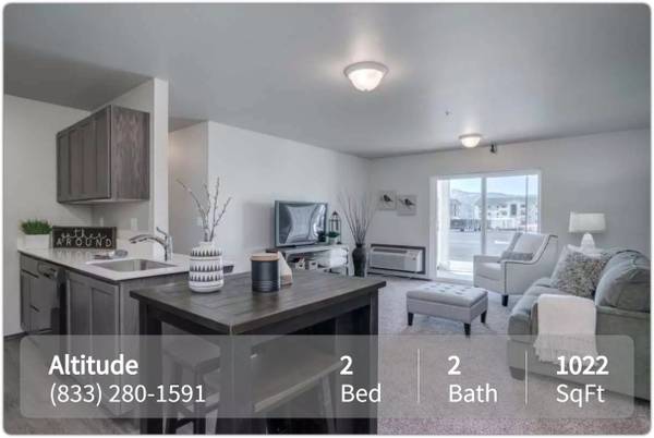 Find your rhythm. Our 2 BR, 2 BA is a game-changer. 1