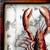 LOBSTER PRINT in Wood Frame 4 thumbnail