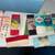 Large box of vintage/ antique Sewing supplies…. Fabric, binding, etc.. 7 thumbnail