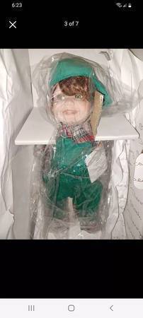 World gallery hand number limited edit Danny porcelain doll $50 or bo 1