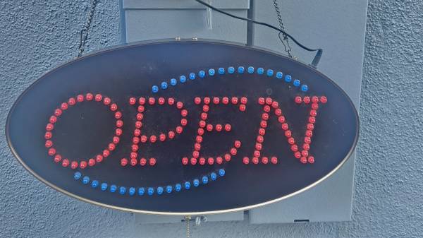 LED Sign "OPEN" with Flashing Mode for Business 1