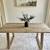 6FT X 3FT Solid Wood Rustic Farmhouse Dining Table 1 thumbnail