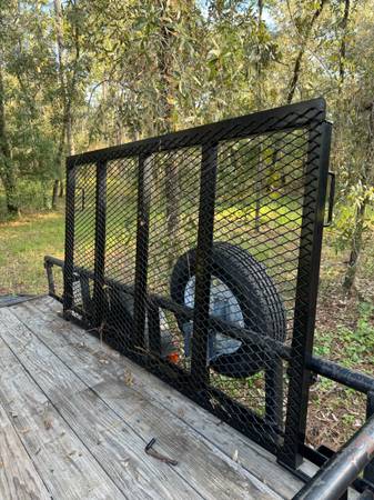 Utility Trailer Drop Gate /Ramp 1