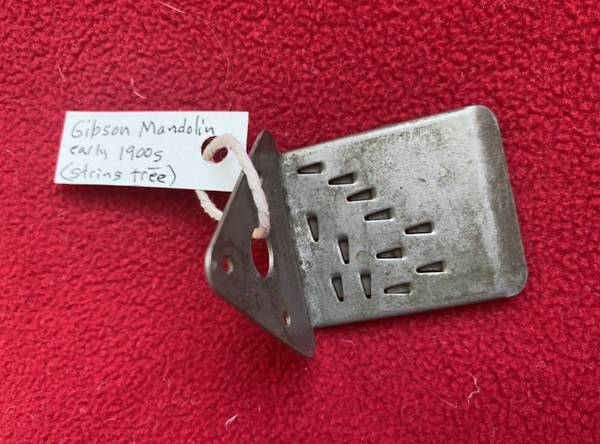 The Gibson Mandolin string tree 1