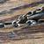 Antique  Watch Chain with Picture Locket Watch Fob 9 thumbnail