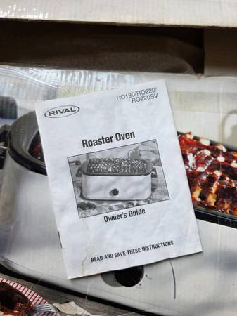Rival 18 quart roaster oven - $25 (Palm Desert)62926962800899121
