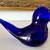 Gibson Art Glass Blue Bird of Happiness Excellent Condition 1988 2 thumbnail