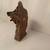 Vintage Wolf Head Bust Figurine / Bookend Heavy Resin 6" tall 2 thumbnail