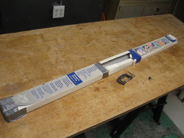 Cutting straight edge in original box with instructions 1