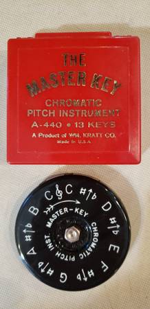 Master Key chromatic pitch instrutment 1
