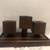 Vintage Wood 3 Holder Candelabra 6 thumbnail