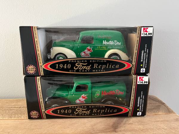 REDUCED - Mountain Dew 1:18 Scale(Premier Edition)1940 Ford Replic