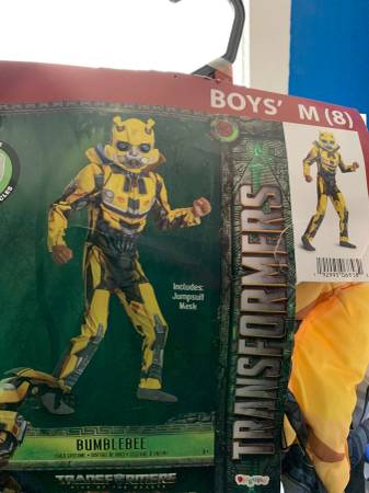 New Transformers Bumblebee costume 40.00 firm first with cash 1