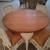 Antique Heywood-Wakefield Wicker Table and 4 Chairs 2 thumbnail