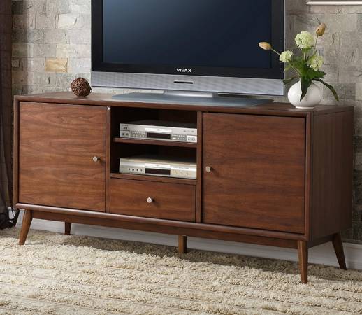 Spacious mid-century TV stand 1