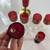 Venetian Murano Red Glass Decanter 14 thumbnail