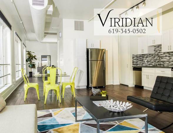$2,695 / 1br - Oversized Windows w/ Vaulted Ceilings, Hard Flooring - One Bedroom (Gaslamp Quarter / Downtown)63998601229955120