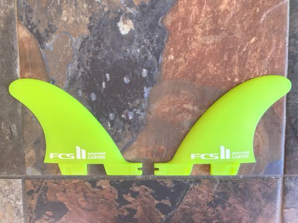 USED◎FCS2◎QUAD Replacement FCS II Carver Fins - FCS US