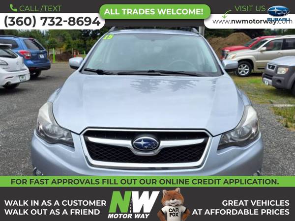 2015 Subaru XV Crosstrek Premium Sport Utility 4D - $8,995 (7160 Guide Meridian Rd., Lynden, WA 98264)63441466142849121