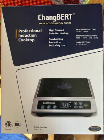 Counter top induction burner 1