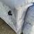Blue/Grey 4 Seat Recliner Couch 4 thumbnail