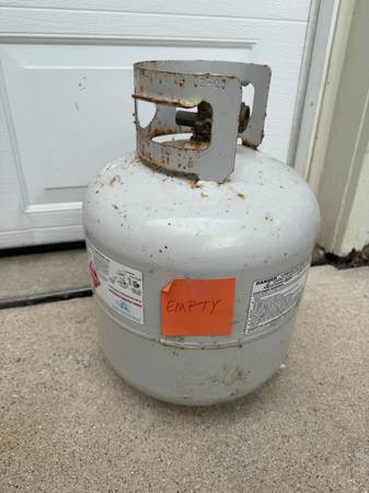 Propane Tank Empty 1