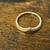 0.18 Carat TW Diamond Chevron Wedding Ring in 14kt Yellow Gold 1 thumbnail