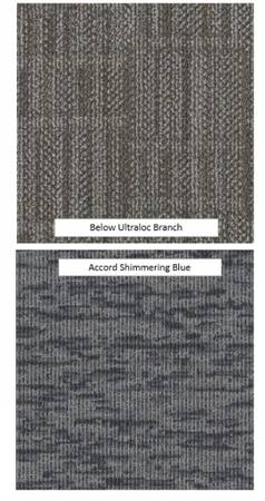 Patterned commercial carpet starting at $.78/square foot in 2 colors 1