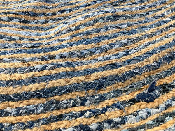 Bamboo & Denim rug 1