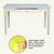 International Concepts 48" Unfinished 1-Drawer Writing Desk 2 thumbnail