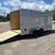 2026 7x16+v-nose Silver SMOOTH SKIN enclosed cargo trailer by R&M 3 thumbnail