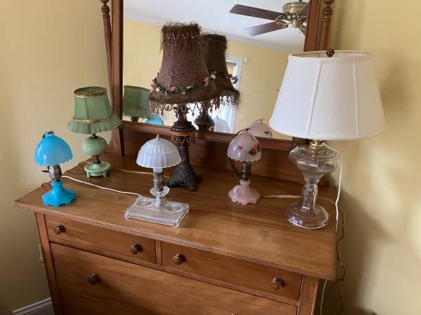 Assortment of old lamps 1