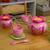 Vintage Toy tea set with flowers and butterflies creative pretend play 4 thumbnail