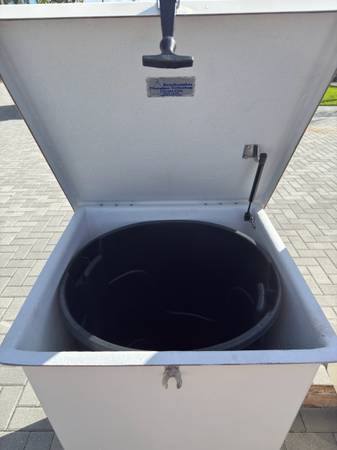 Dock Box Trash Can 1