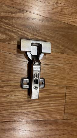 Full Overlay Frameless Cabinet Hinge 1