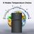 BANGSON Mini Fridge with Freezer, 2 Door Small Refrigerator with Freezer, Mini F 3 thumbnail